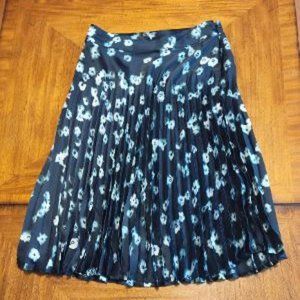 Simply Vera Vera Wang Pleated Floral Skirt